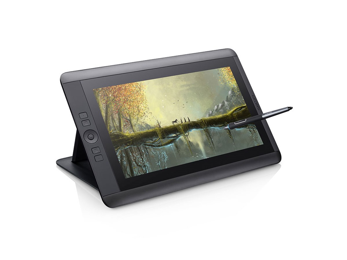 ワコム、マルチタッチ対応の13.3型液晶ペンタブレット「Cintiq