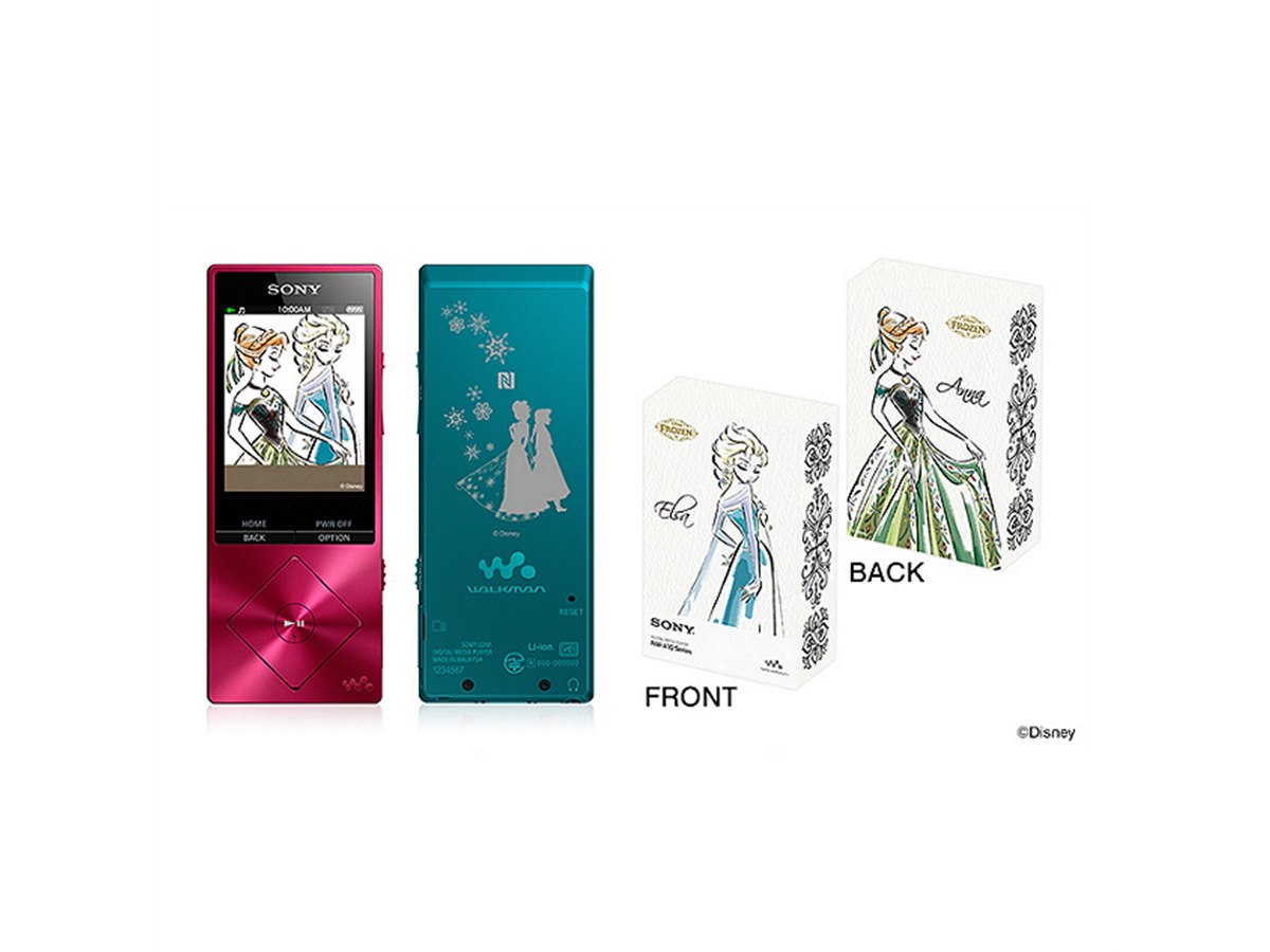 SONY -  NW-A16/FROZEN ウォークマン アナ雪 [32GB] ソニー、アナ雪デザイン＆サントラのハイレゾ音源を収録した