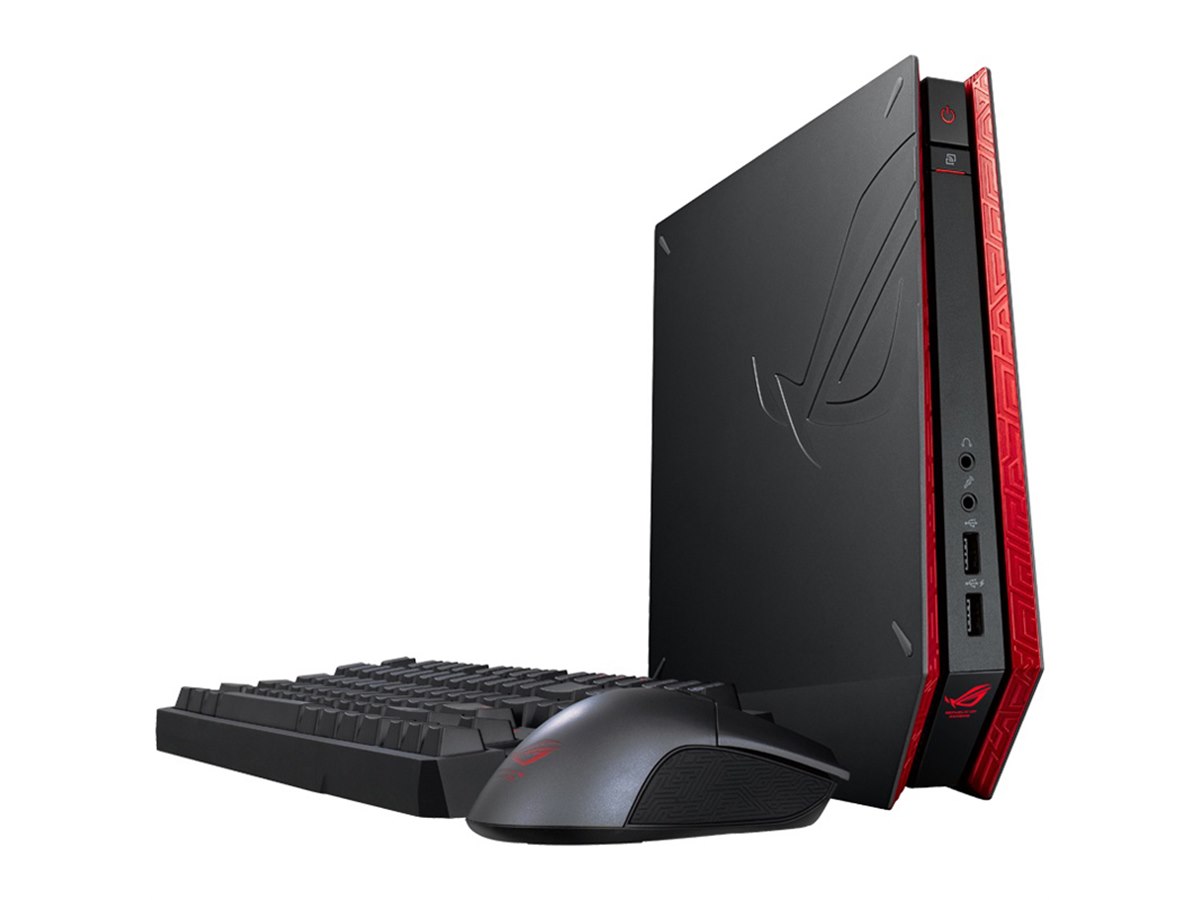 ASUS、厚さ6cmの小型ゲーミングPC「R.O.G. GR8」に128GB SSDモデル