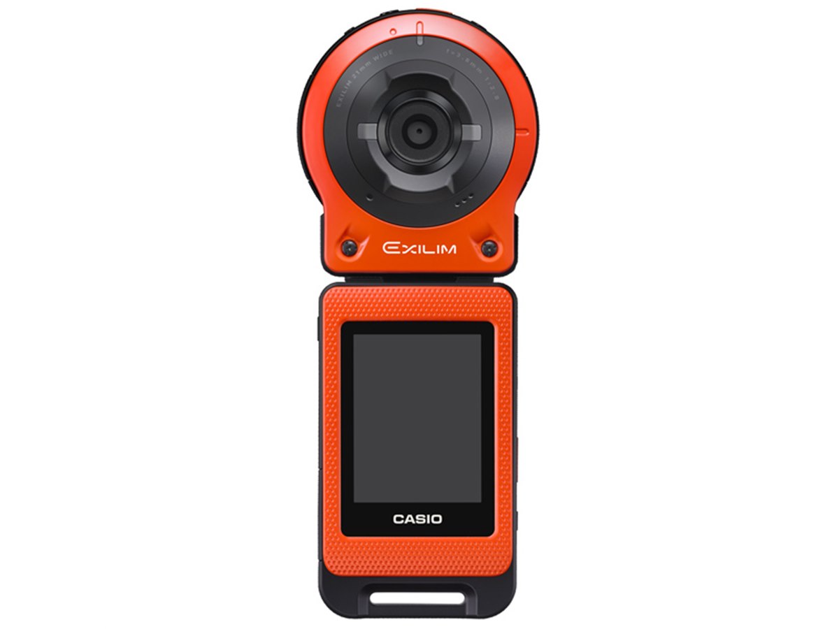 【未使用】CASIO EXILM EX-FR10　オレンジ カシオ、「EX-FR10」とハイアングル撮影用一脚のコラボセット - 価格.com