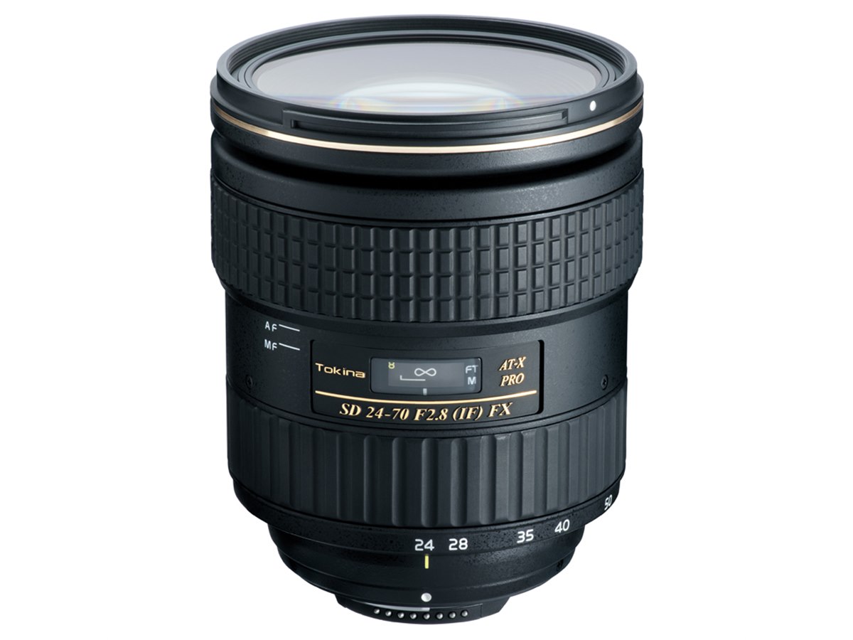 最終値下げ[フルサイズ]24-70mm F2.8 PRO FX forニコン用] トキナー、フルサイズ向け「AT-X 24-70 F2.8 PRO FX」ニコン用を