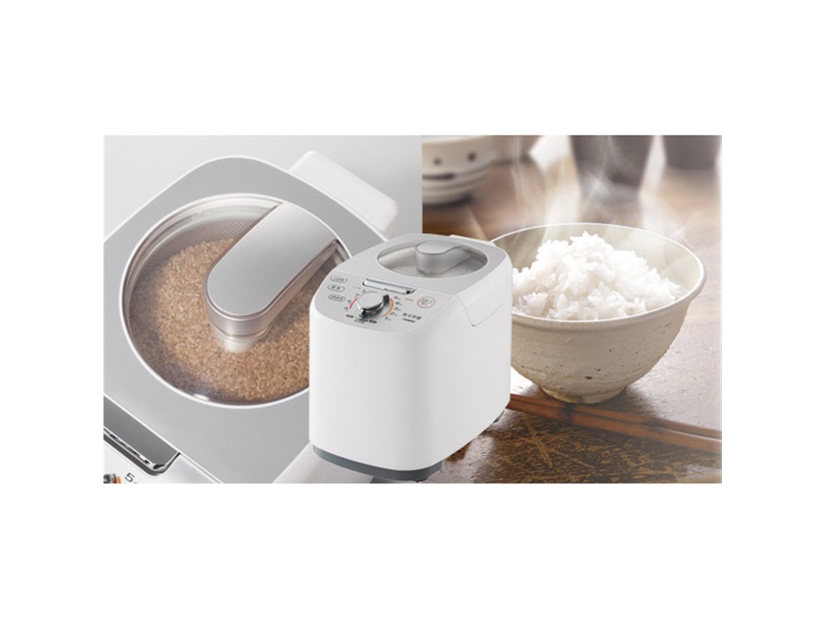 MR-E751W コンパクト精米器精米御膳 1台 ツインバード 【通販モノタロウ】 コンパクト精米機 ツインバード コンパクト精米器 ホワイト MR-E751W(1台)