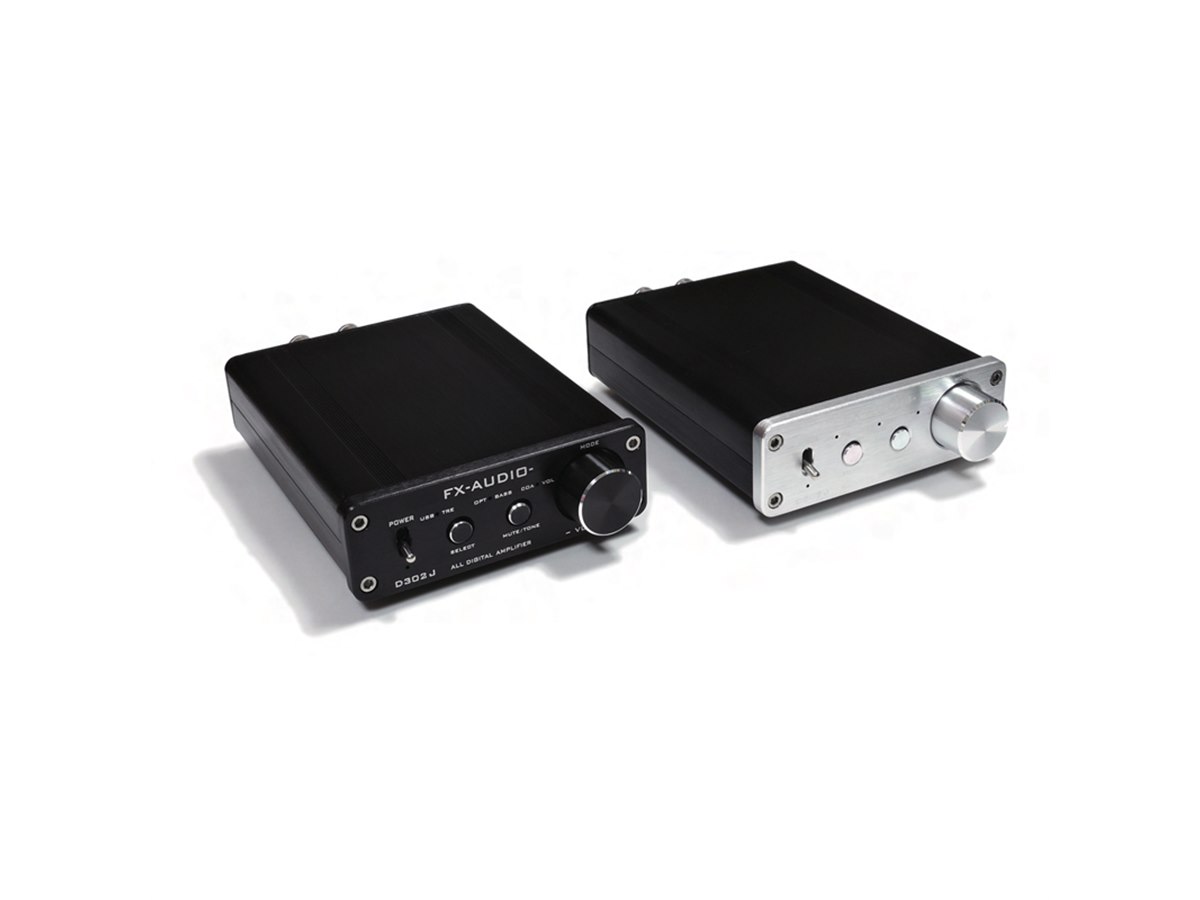 FX-AUDIO-、3系統デジタル入力やハイレゾに対応したプリメインアンプ