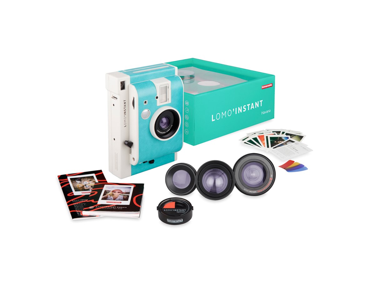 独特の素材 ロモ、インスタントカメラ「Lomo'Instant」に新色アクアブルー フィルムカメラ