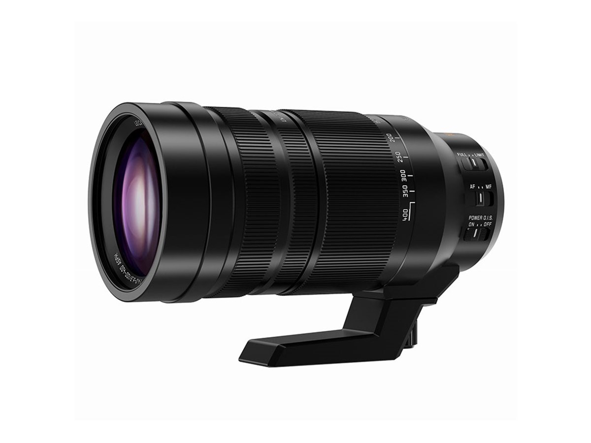 レンズ(単焦点) LUMIX LEICA 100-400mm パナソニック、100-400mmのライカレンズと25mm単焦点レンズを開発