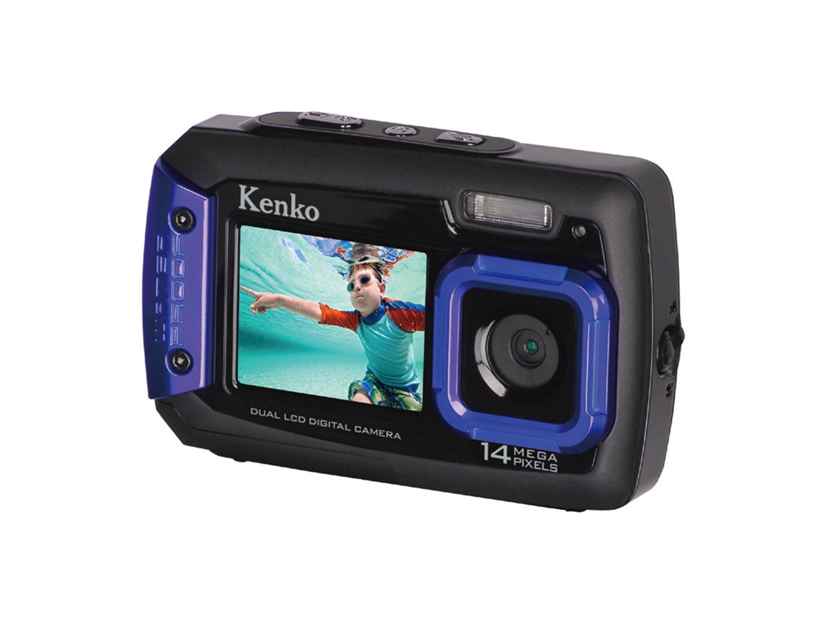 Kenko DSC880DW ケンコー、前面にも液晶を搭載したデュアル液晶防水