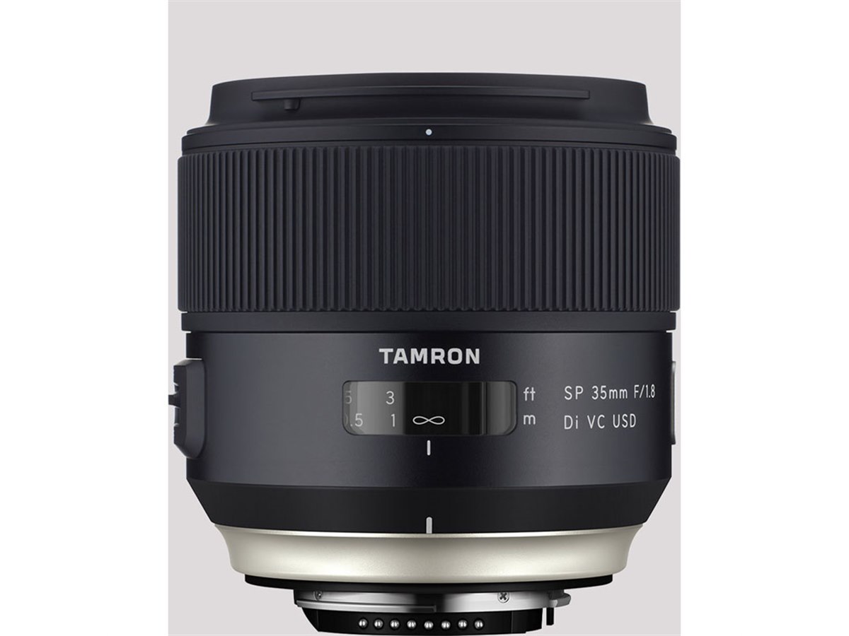 タムロン、フルサイズ対応で手ブレ補正搭載の大口径単焦点レンズ