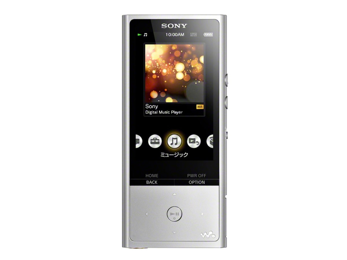 ポータブルプレーヤー WALKMAN NW-45 ソニー、ハイレゾ45時間再生対応のウォークマン「NW-ZX100