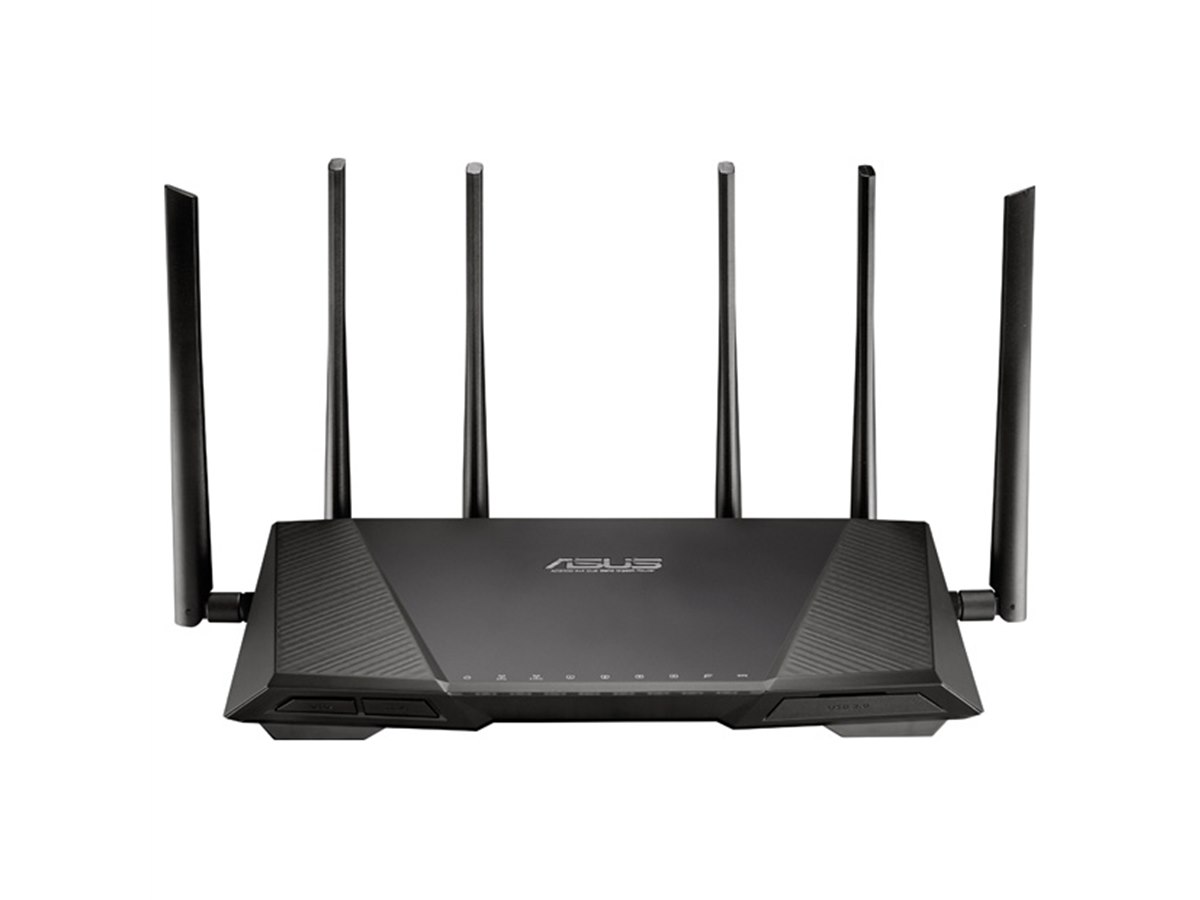 ASUS、アンテナ6本を装備した11ac対応トライバンド無線LANルーター