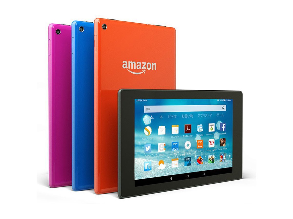 アマゾン、クアッドコアCPU搭載タブレット「Fire HD 8/10」 - 価格.com