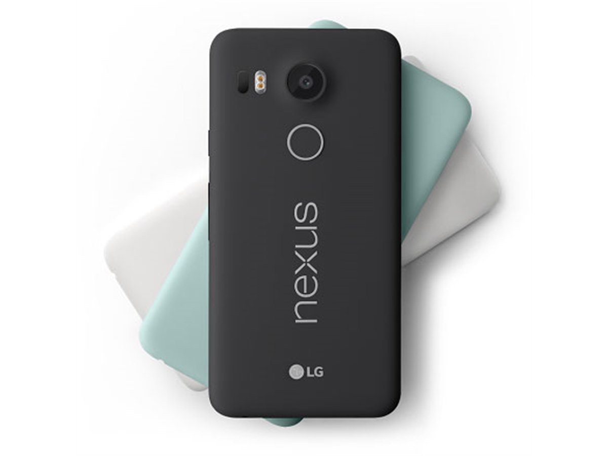グーグル、指紋センサーやUSB Type-Cを搭載した5.2型スマホ「Nexus 5X