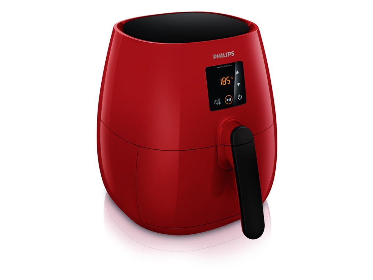 PHILIPS ノンフライヤー プラス レッド フィリップス、油を使わない「ノンフライヤープラス」に新色