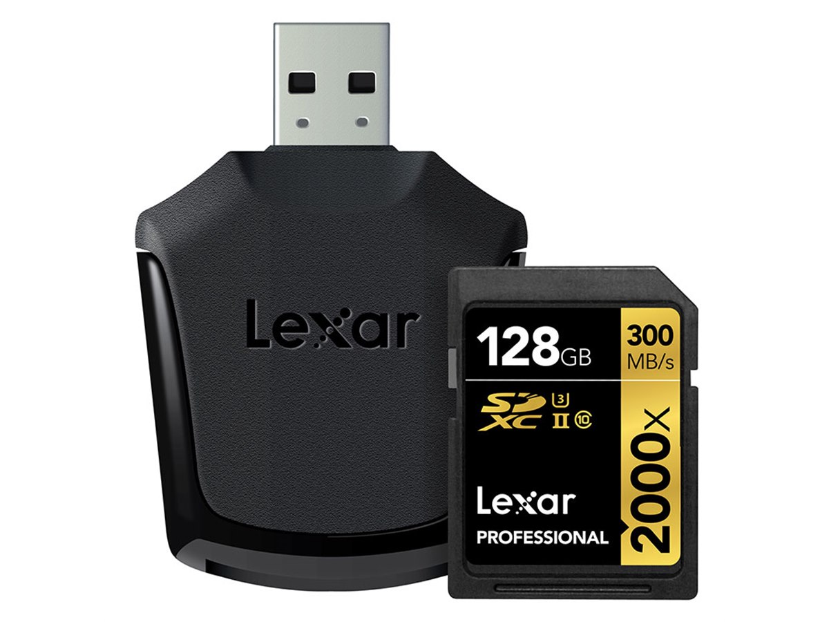 正規領収書発行★【カートリッジ】20万発 Lexar ARMOR GOLD SDXC UHS-II カード V60 防塵防水IP68 LSDAMGL128G