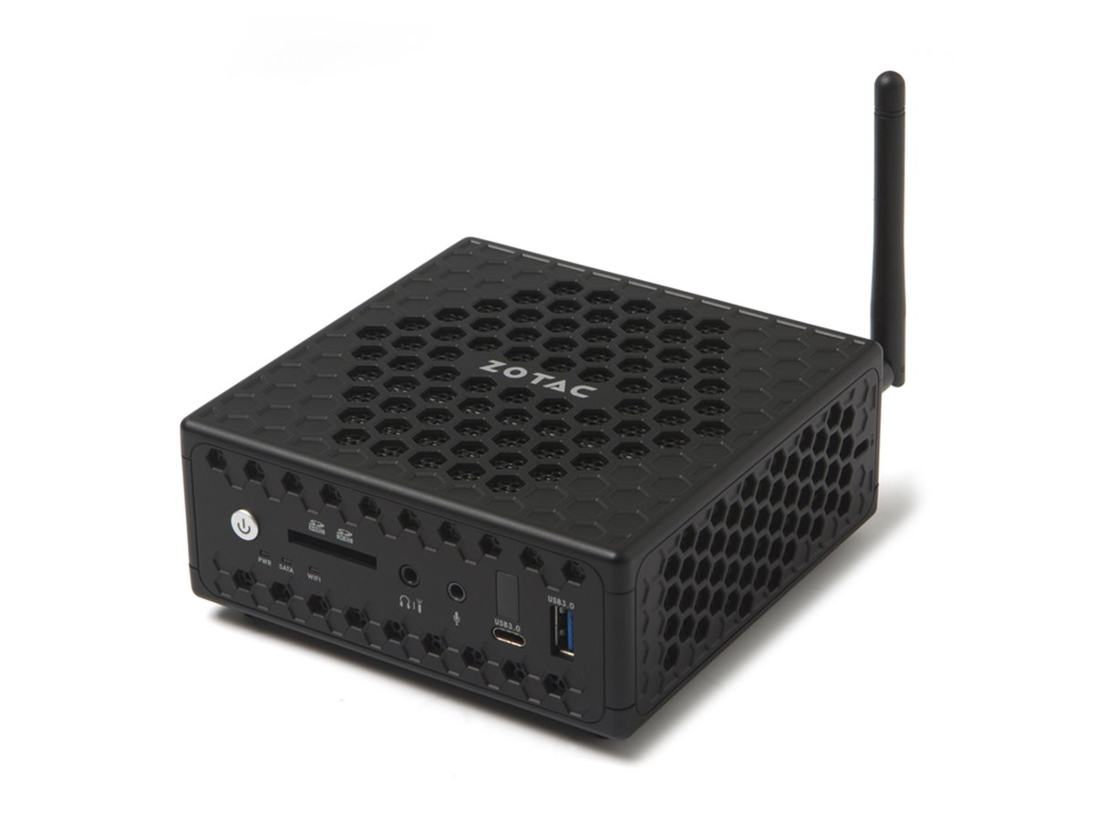 ZOTAC - ファンレスPC ZOTAC CI323 NANO, Win 10 Pro ZBOX CI323 nano with Windows 10 Home | ZOTAC