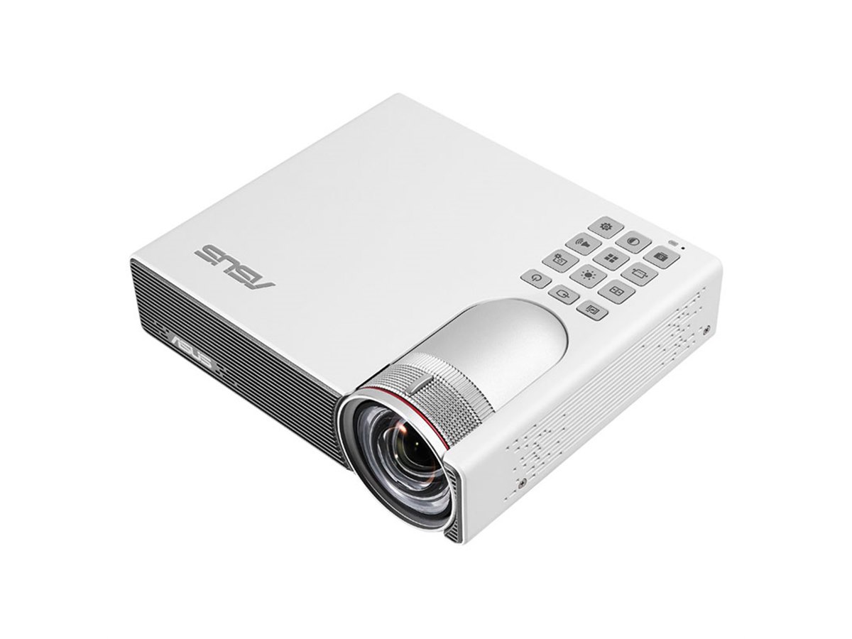 美品 ASUS 高輝度 モバイルバッテリー内蔵小型プロジェクター P3B ASUS ＜リファビッシュ品＞ASUS 高輝度 モバイルバッテリー内蔵