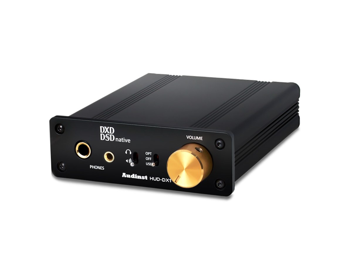 アンプ USB DAC Audinst HUD-DX1 Audinst、DSD/DXDネイティブ再生対応の小型USB DAC「HUD-DX1