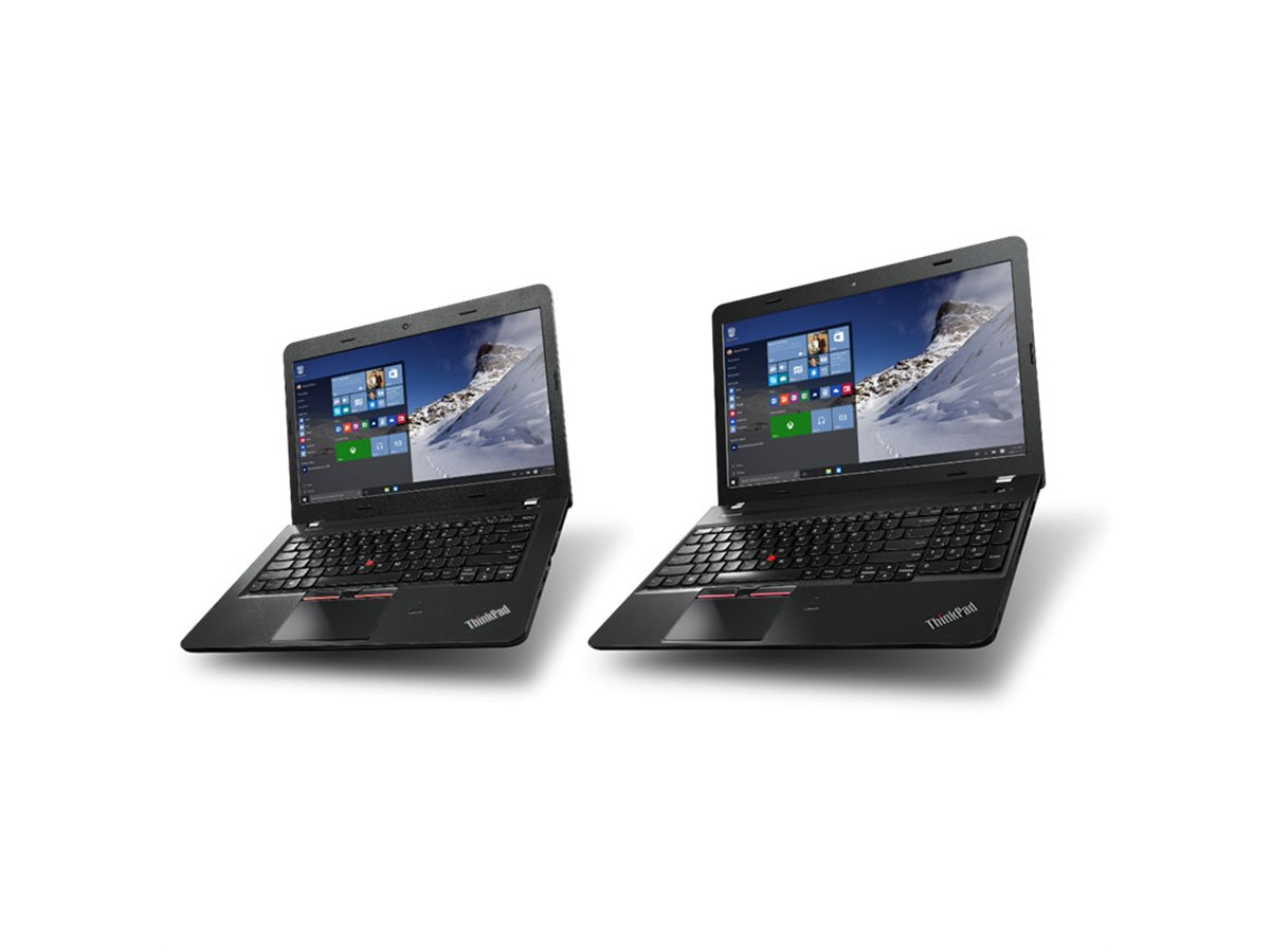 レノボ、Windows 10搭載のスタンダードノートPC「ThinkPad E460/E560