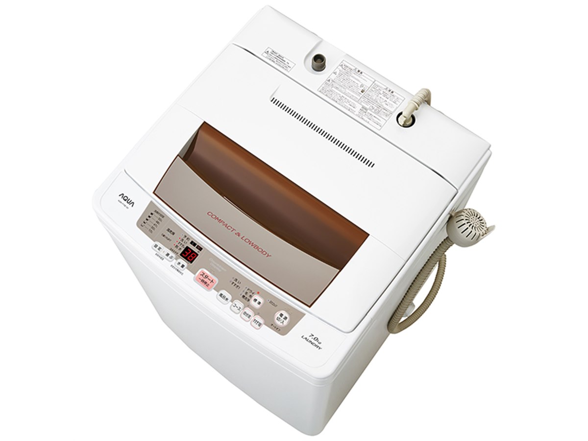 AQUA、高濃度クリーン洗浄&循環ジェット水流採用の全自動洗濯機 - 価格.com