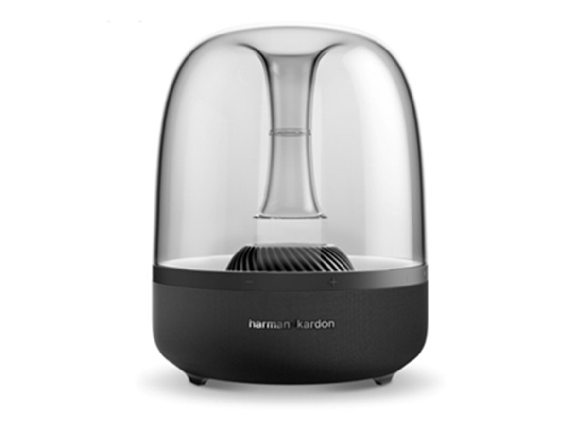 harman/kardon、スケルトンボディのBluetoothスピーカー「AURA