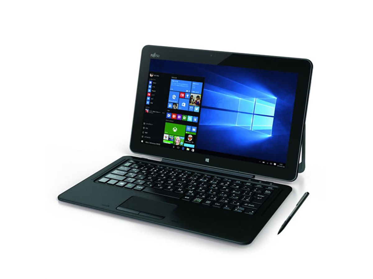 Windowsタブレット Arrows tab RH77 富士通 富士通、ペン入力対応の12.5型2in1PC「arrows Tab RH77/X