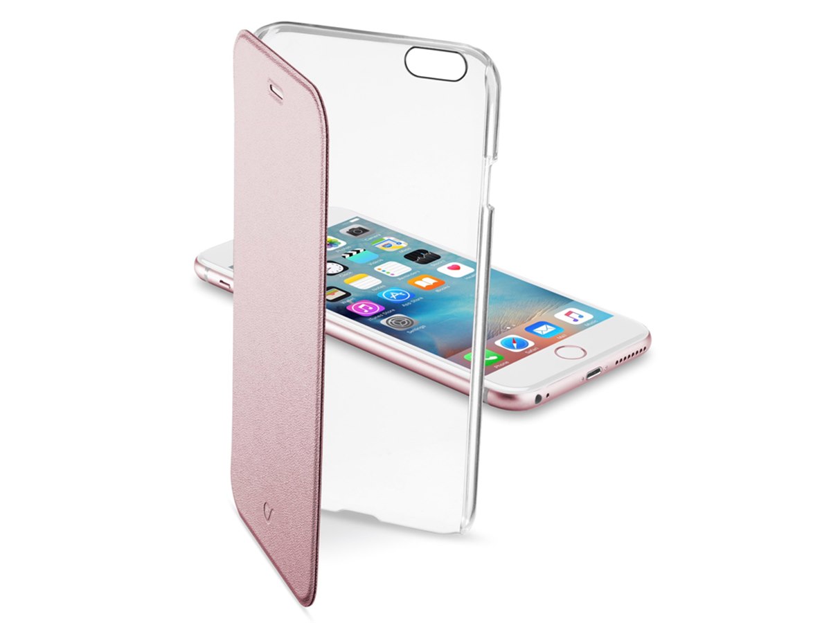 新色ローズゴールド、背面クリアデザインの手帳型iPhone 6/6s