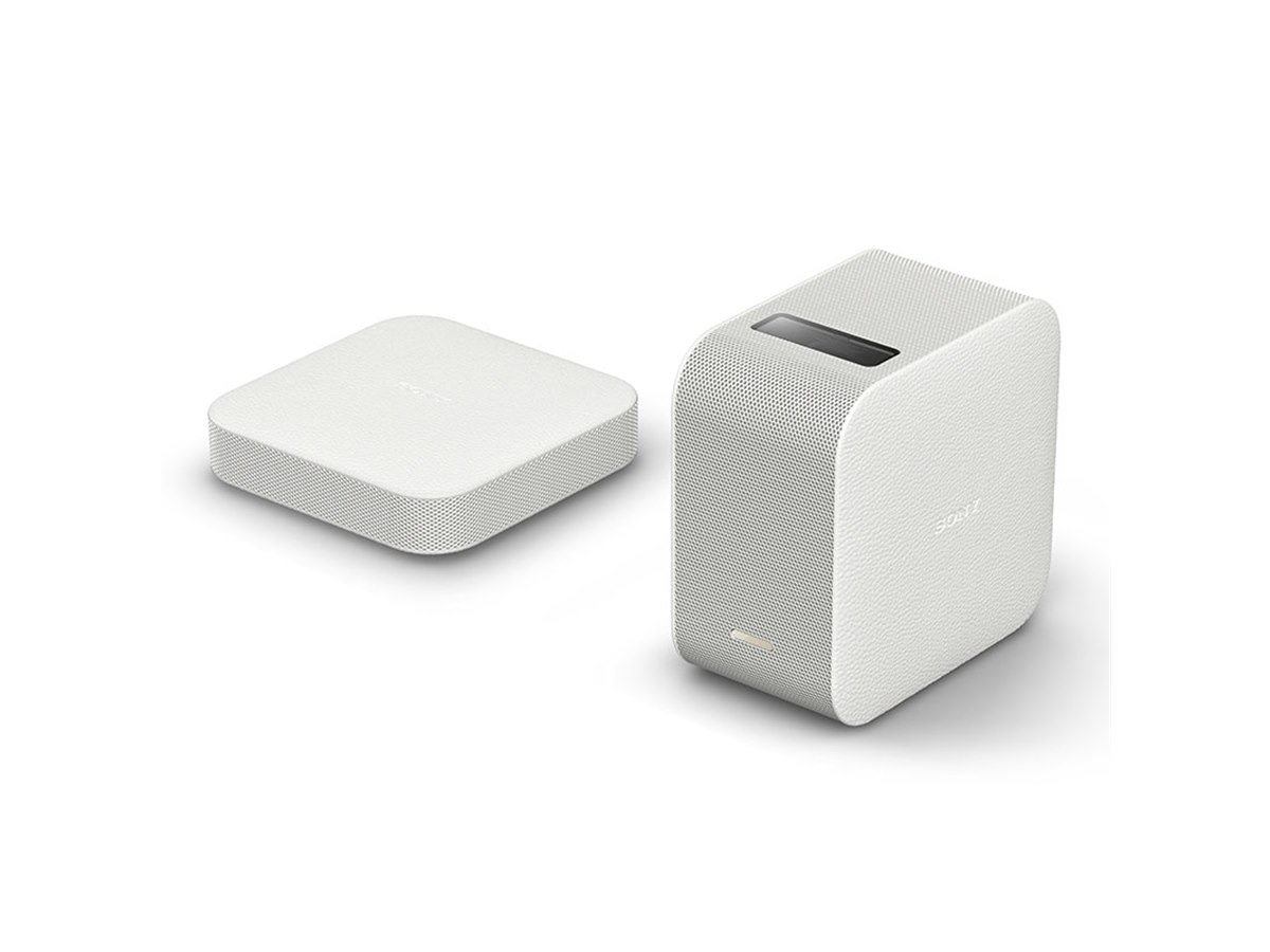 ソニー LSPX-P1（ポータブル超短焦点プロジェクター） ソニー、壁やテーブル面に映せる超短焦点プロジェクター「LSPX