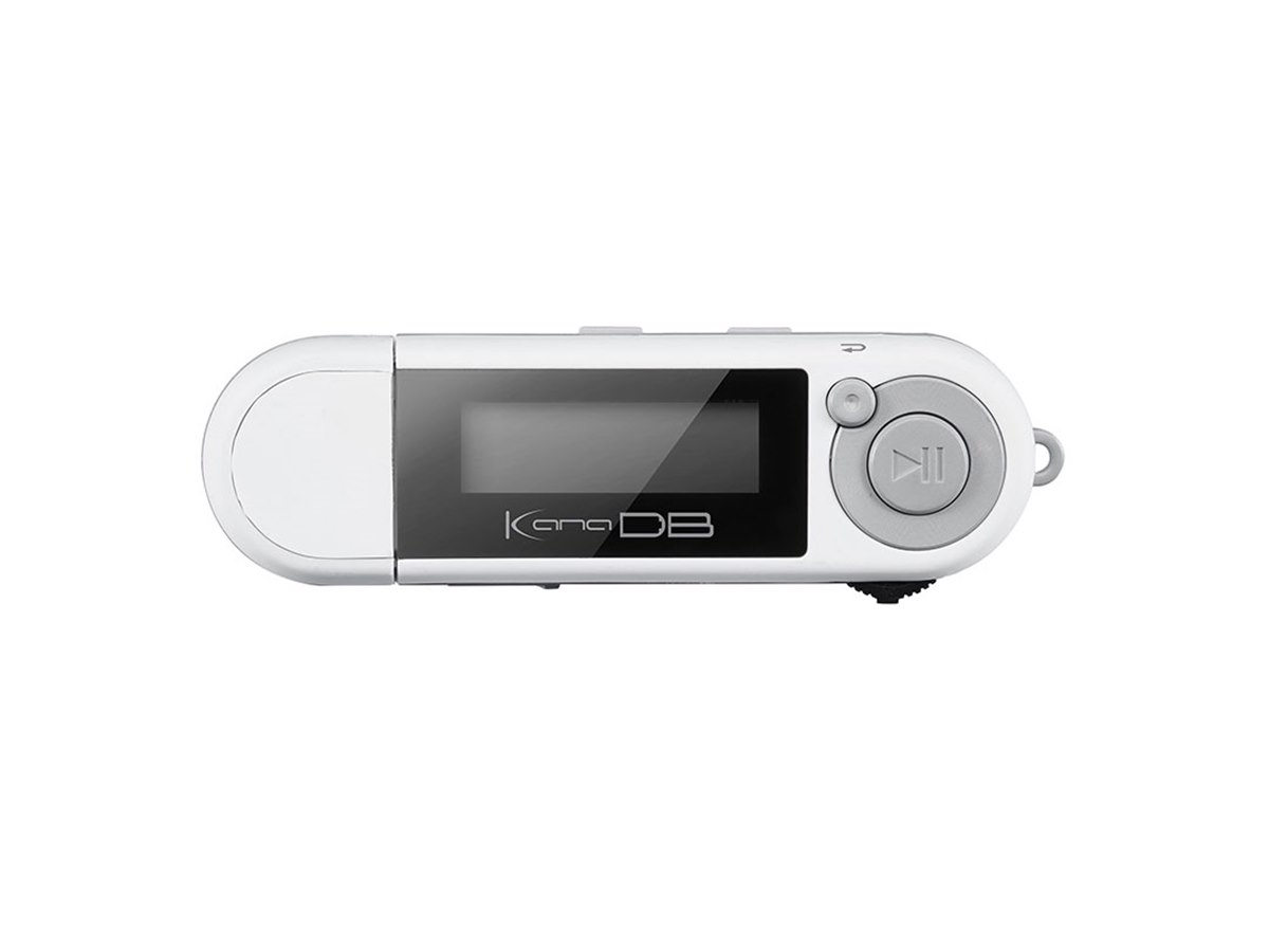 グリーンハウス、乾電池1本で20時間動作する携帯プレーヤー「kana DB