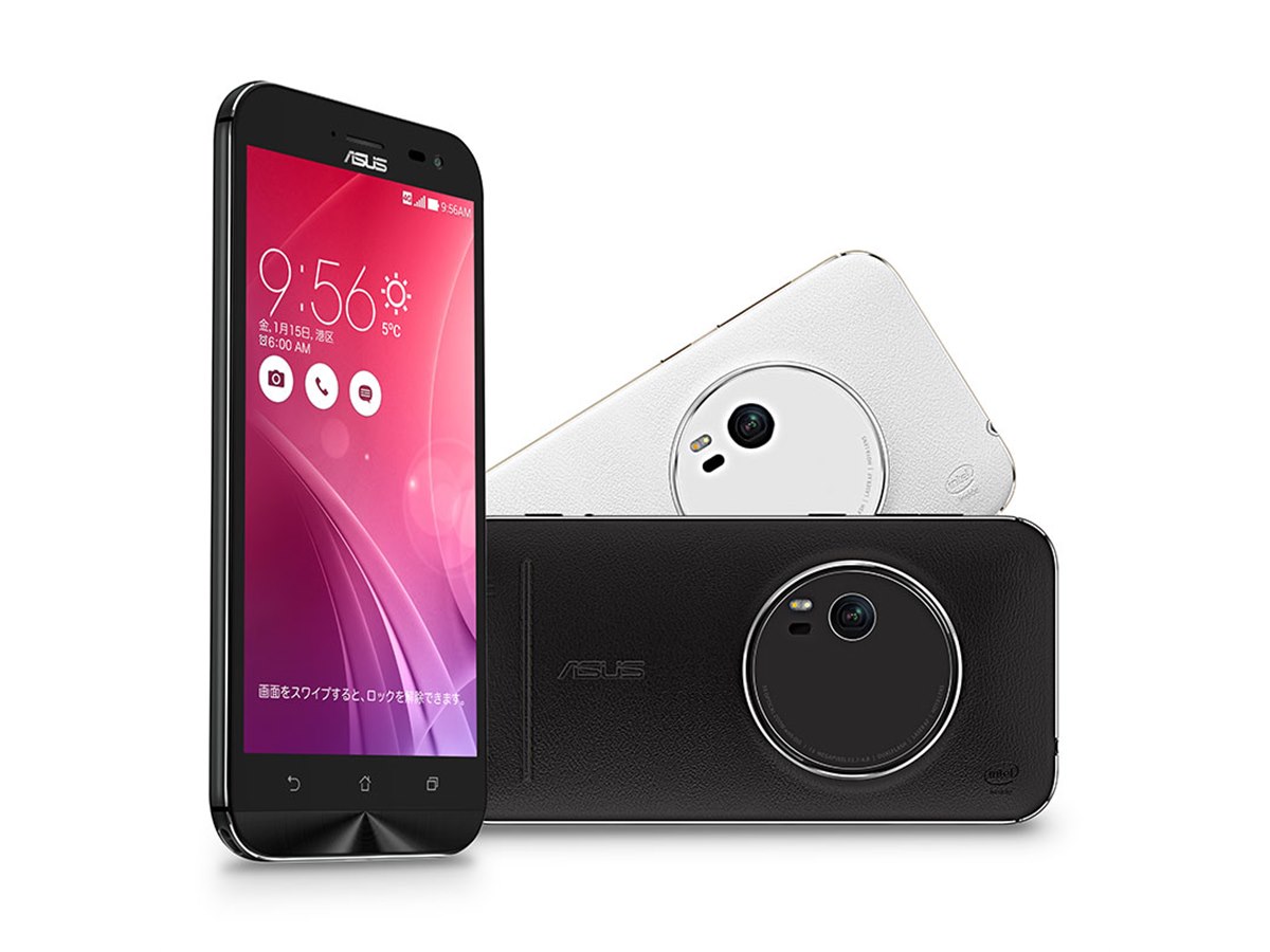 ASUS、光学3倍ズームや手ぶれ補正対応の5型スマホ「ZenFone Zoom