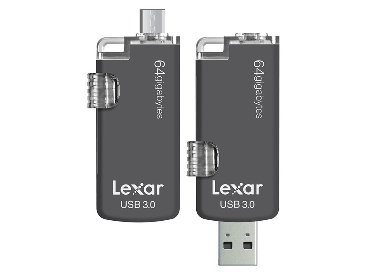 Lexar ECHO ZX 8GB USBメモリ（最大読込速度：250MB/秒 Lexar