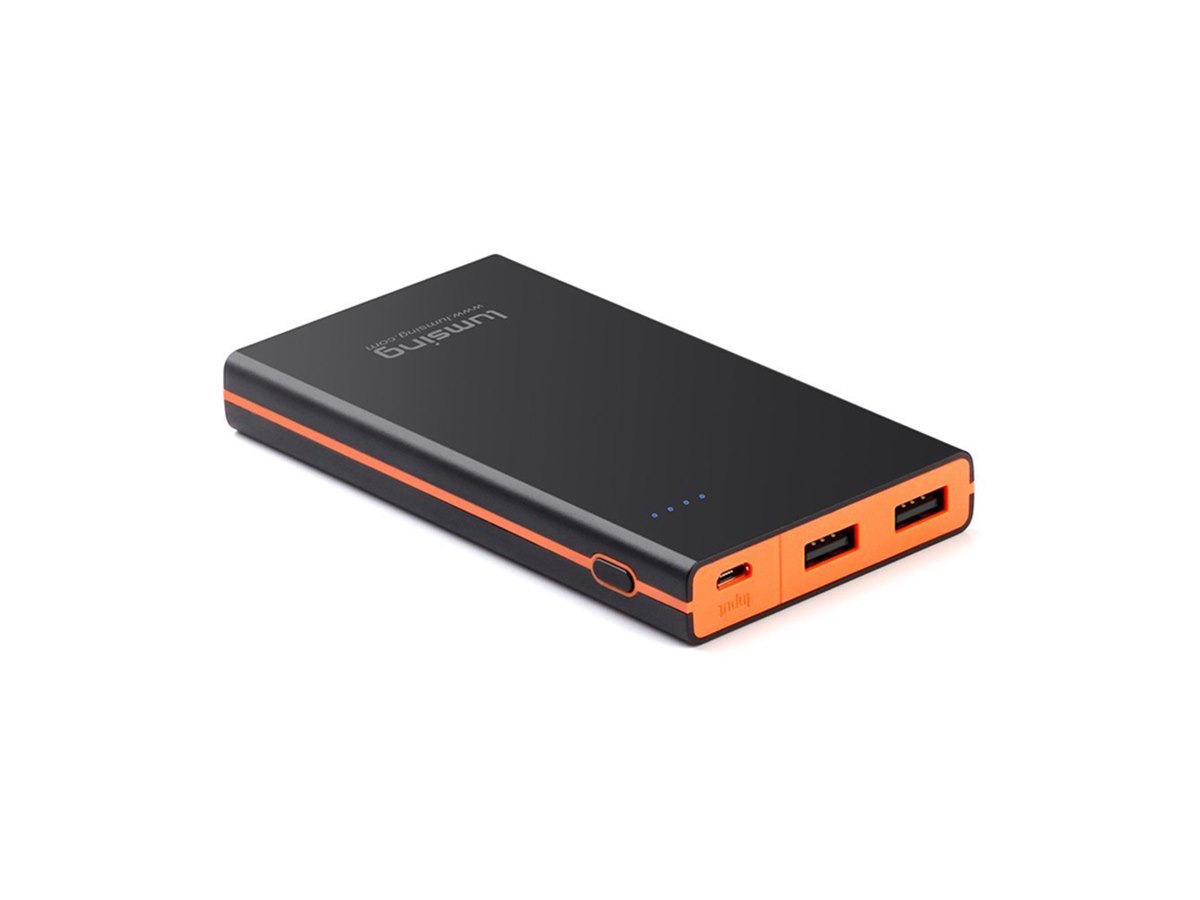 Lumsing、プレート状に改善した15000mAhの薄型モバイルバッテリーなど