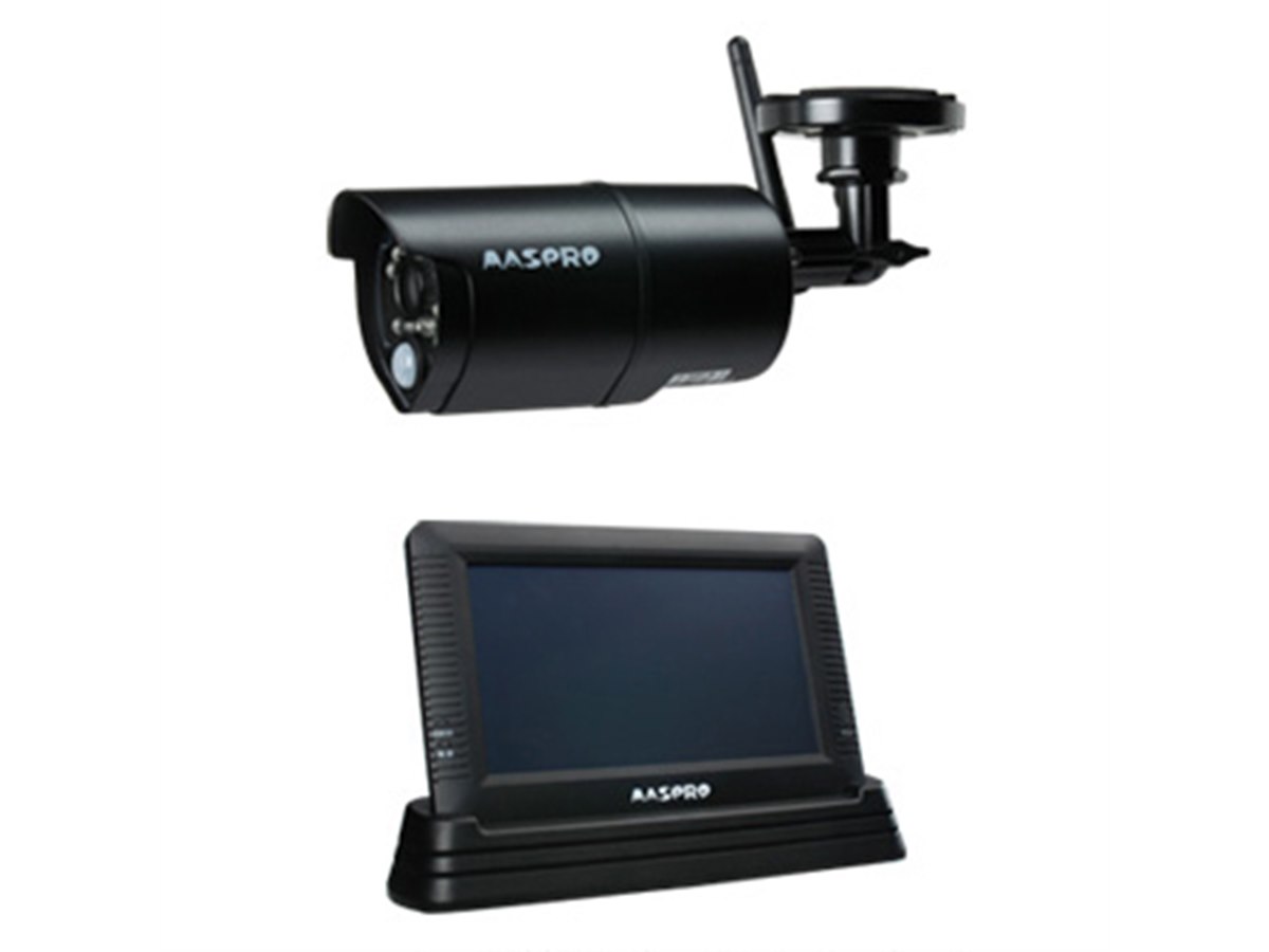 マスプロ、7型タッチパネル式モニター付きのワイヤレスHDカメラ - 価格.com