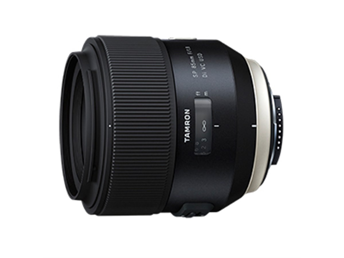 タムロン、フルサイズ対応の中望遠レンズ「SP 85mm F/1.8 Di VC USD