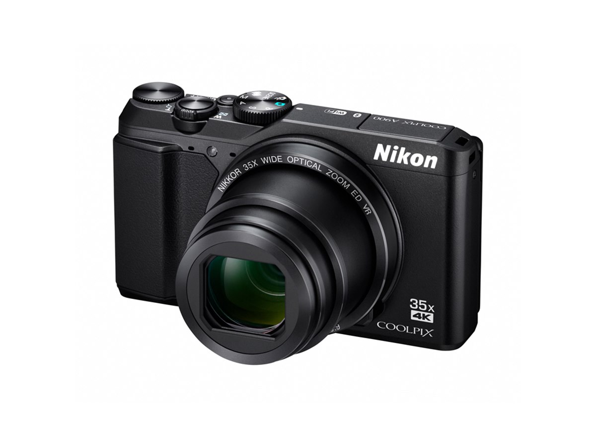 ニコン、4K/30p撮影対応の光学35倍ズーム「COOLPIX A900」など