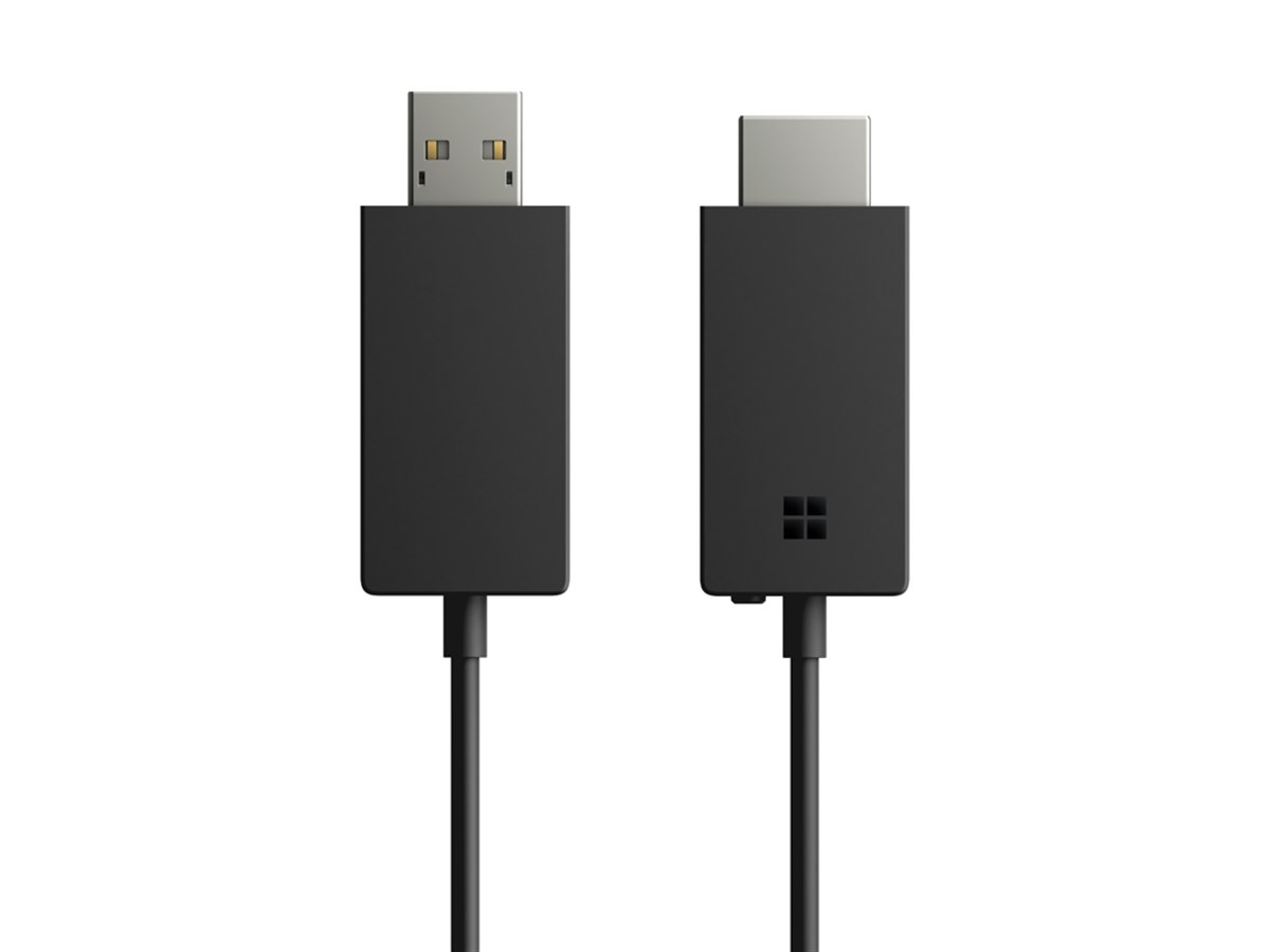 マイクロソフト、Miracast対応無線ディスプレイアダプターに小型の新