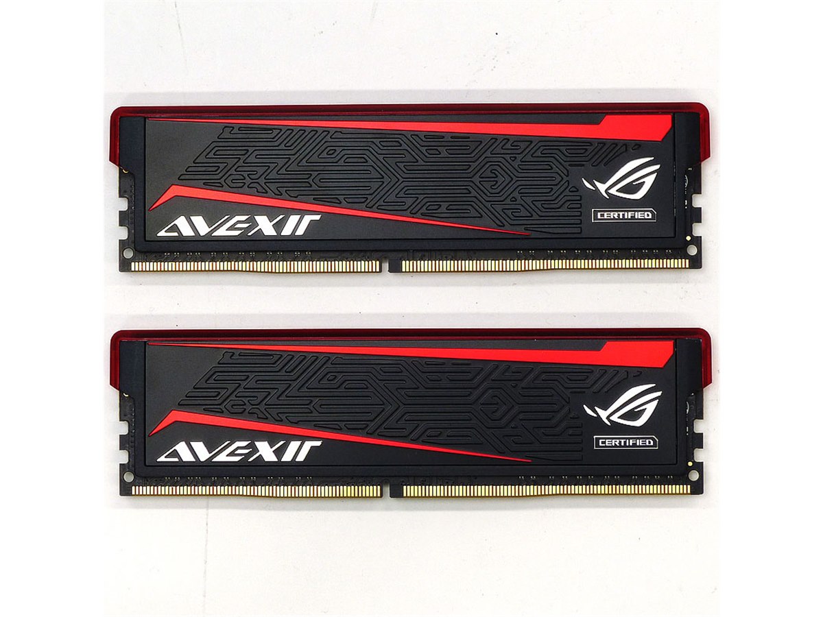 AVEXIR DDR4-2666MHz 8GB4枚組 AVEXIR、光るゲーミング向けデスクトップ用DDD4メモリー - 価格.com