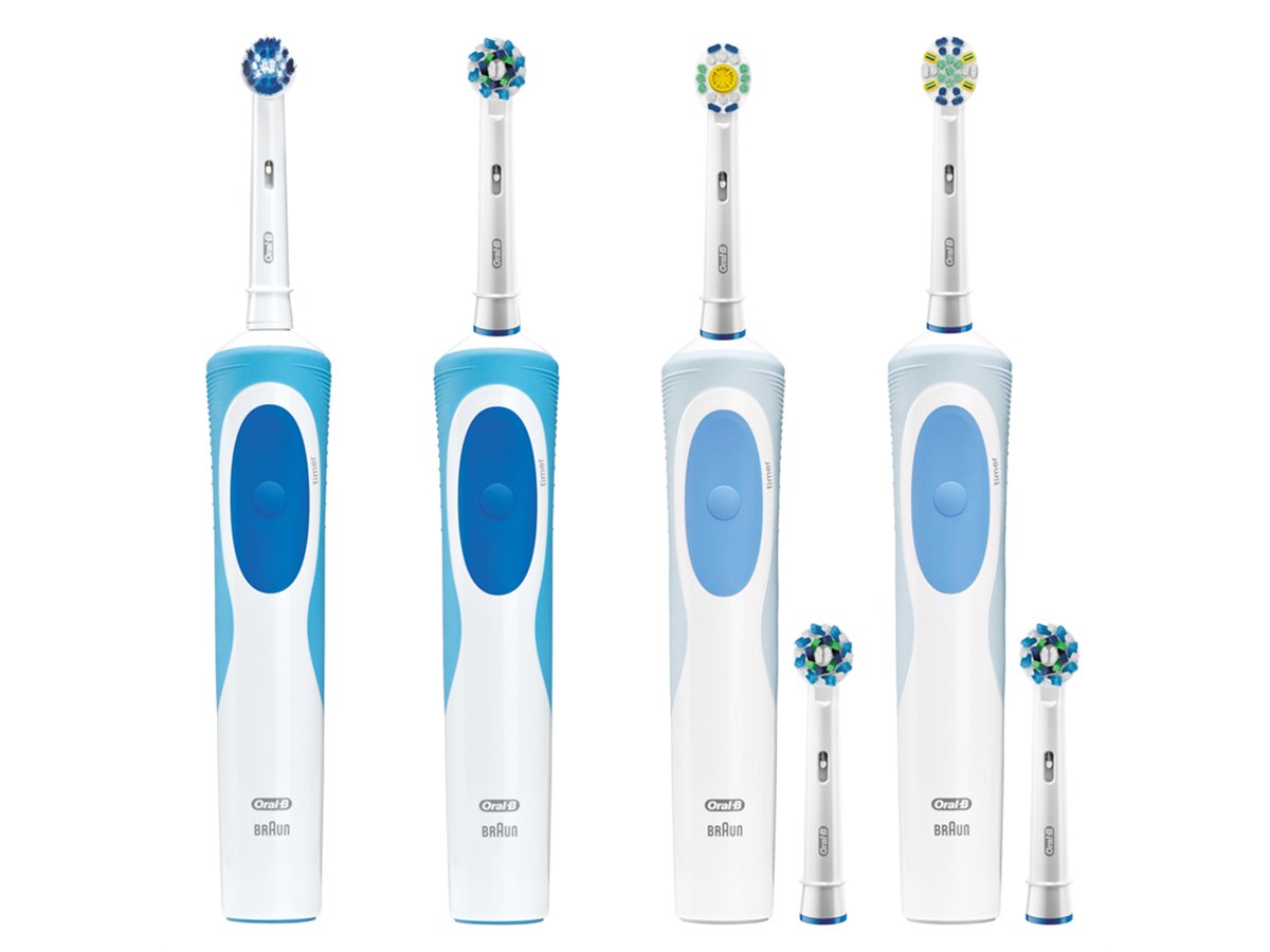 【ブラウン】高級電動歯ブラシ ブラウン、毛先の16度傾斜で歯垢を除去する電動歯ブラシなど4モデル