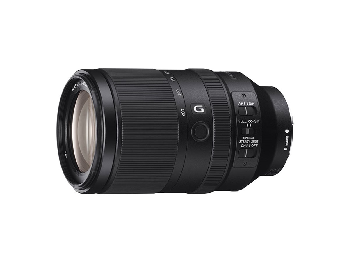 SONY 望遠ズーム SEL70300G  FE 70-300mm 【新品同様】 ソニー、フルサイズEマウント対応の70-300mm望遠ズームと50mm標準