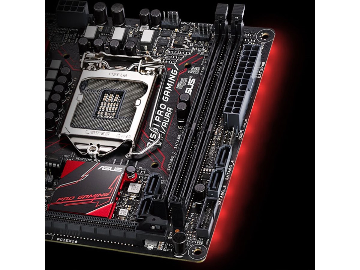ASUS、LEDが光るゲーム用Mini ITXマザーボード2機種 - 価格.com