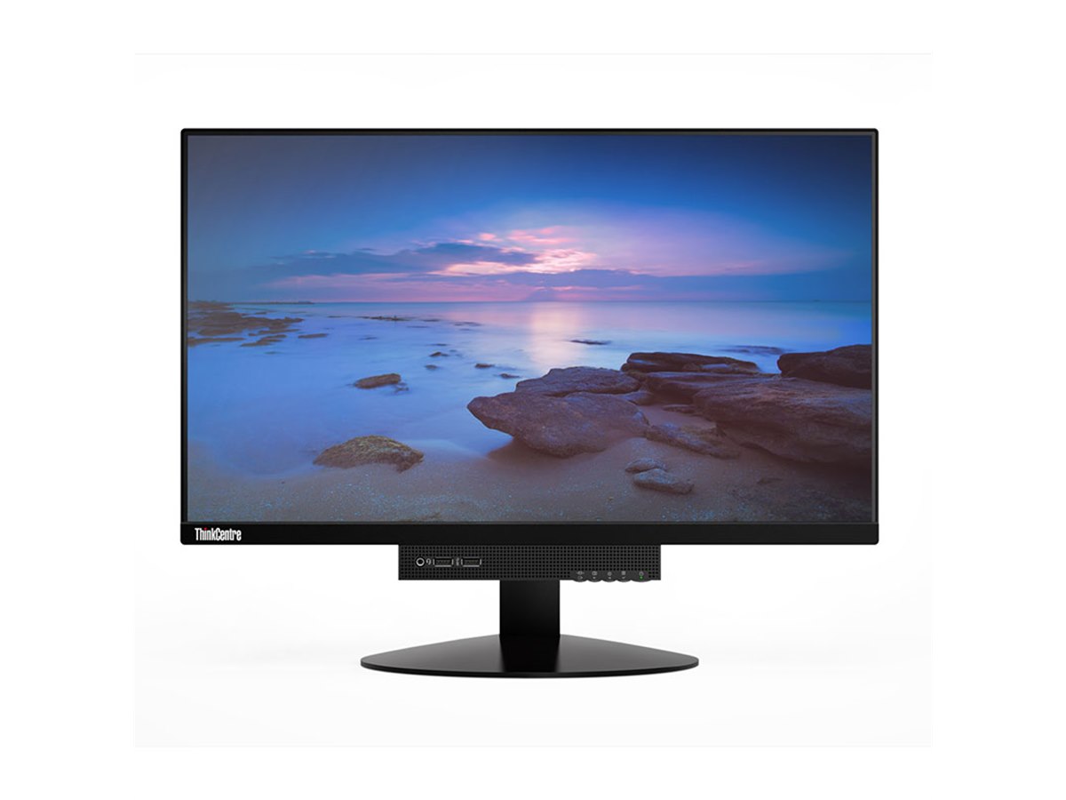 レノボ、小型PCと合体できる21.5型/23.8型液晶ディスプレイ