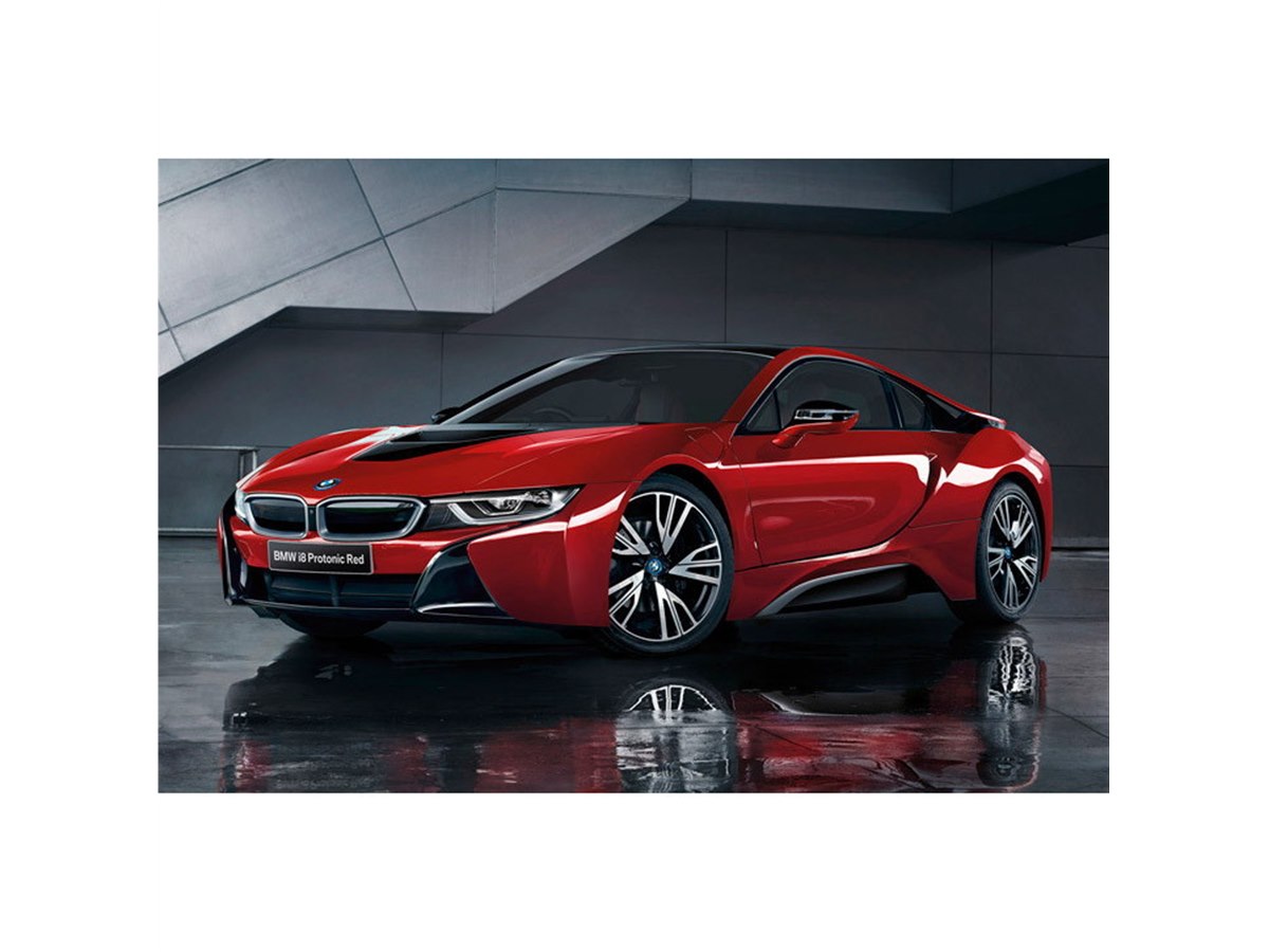 赤いボディーが目を引くBMW i8の限定車登場 - 価格.com