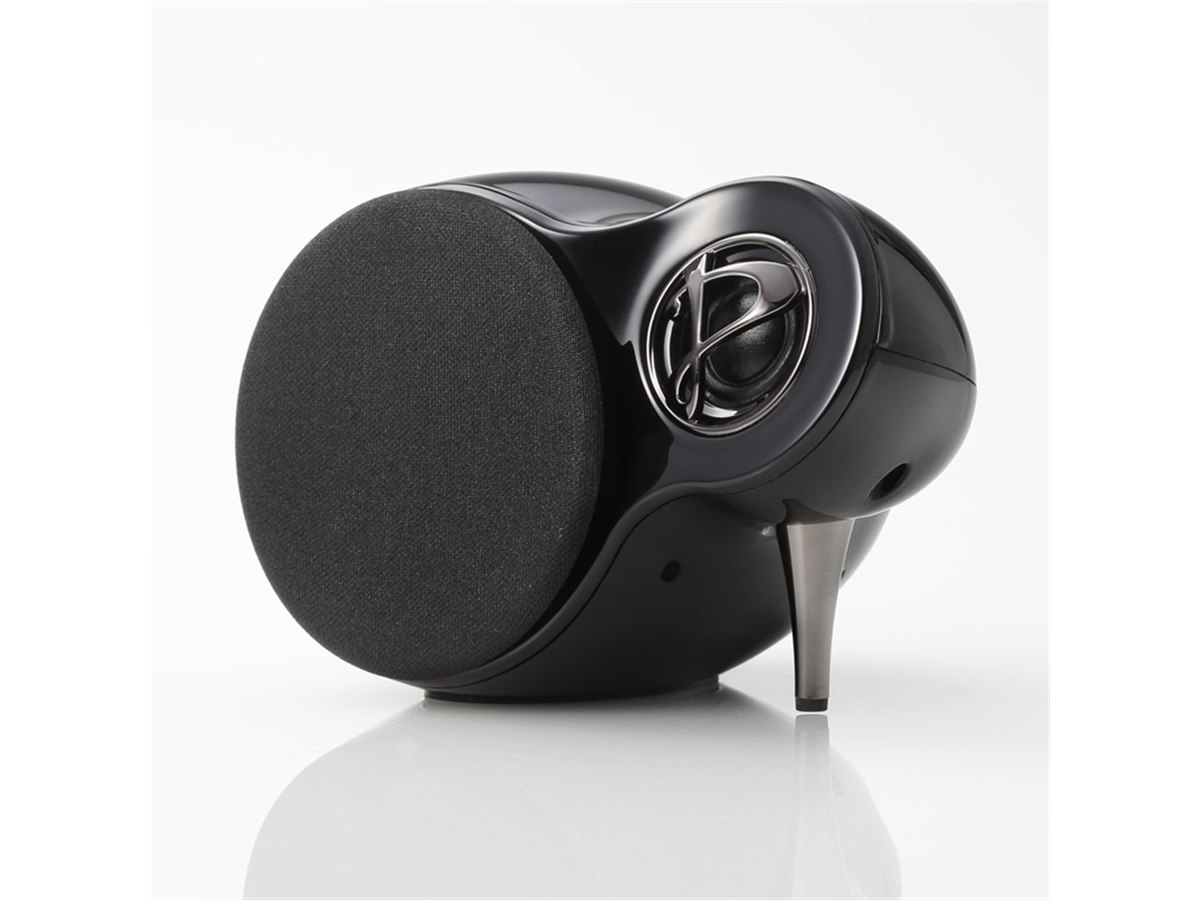 エレコム、有線接続でハイレゾに対応するモノラルタイプのBTスピーカー