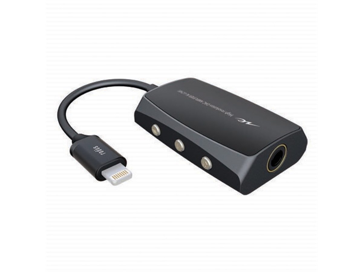 radius、Lightningコネクター接続の192/24対応DAC搭載ヘッドホンアンプ