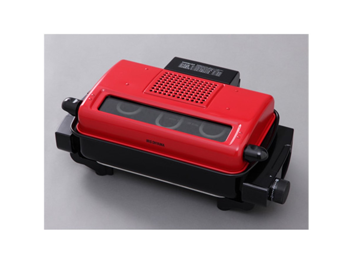 アイリスオーヤマ、サンマ4尾を丸ごと1度に焼けるマルチロースター