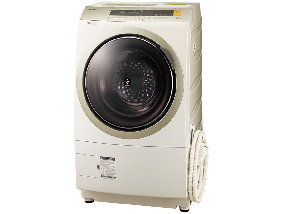 H404\" SHARP ドラム式洗濯機 10kg ES-ZH1-WL 16年製 H404 SHARP ドラム式洗濯機 10kg ES-ZH1-WL 16年製