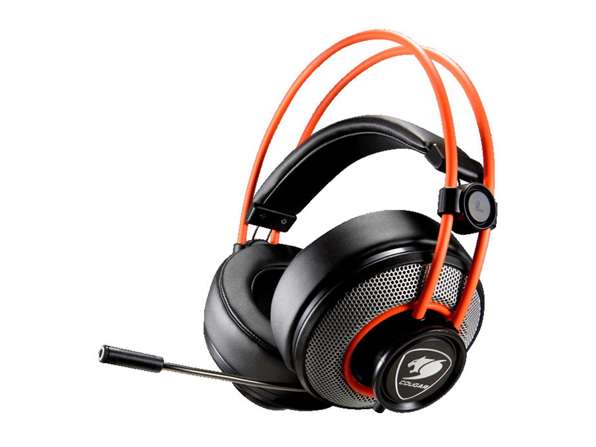 COUGAR、40mm径ドライバー搭載のゲーミングヘッドセット「IMMERSA