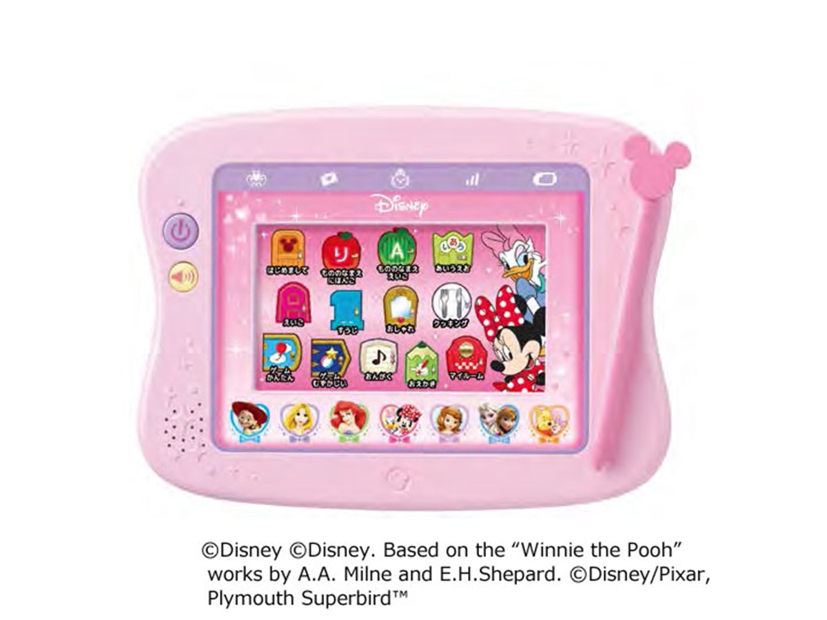 タカラトミー、ディズニーキャラを採用した女児向けタブレット - 価格.com