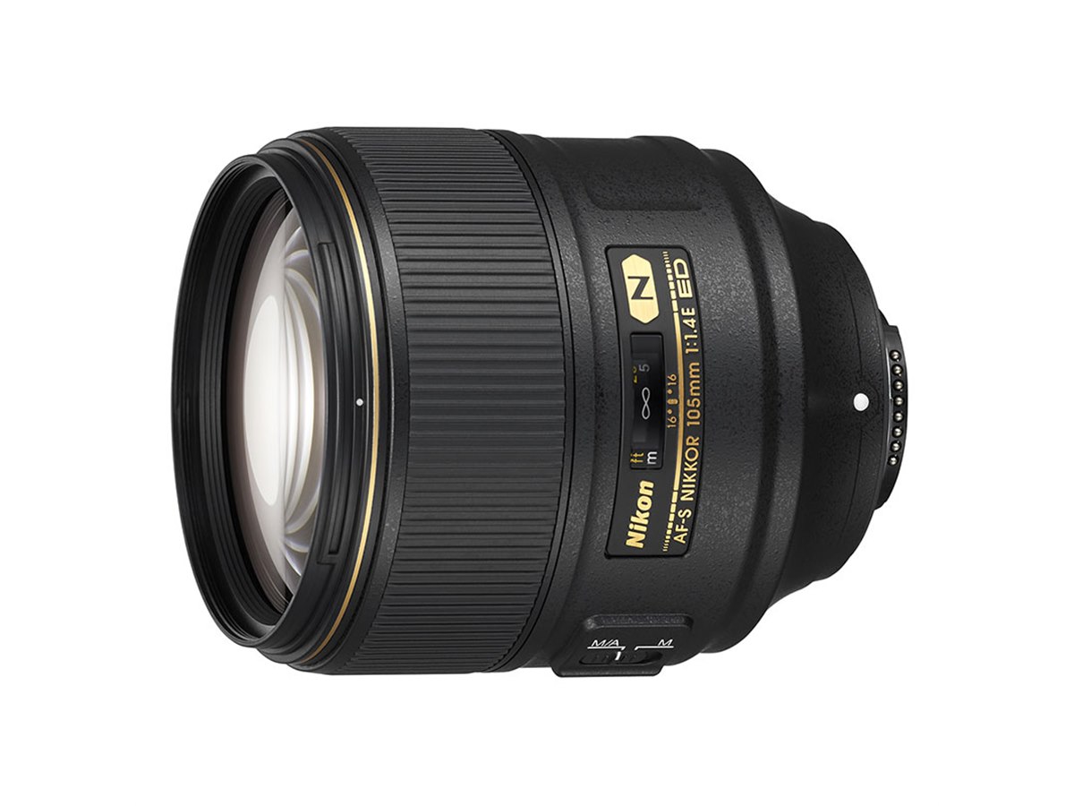 レンズ(単焦点) Nikon 105mm f1.4 ニコン、フルサイズ対応の中望遠単焦点レンズ「AF-S NIKKOR 105mm f