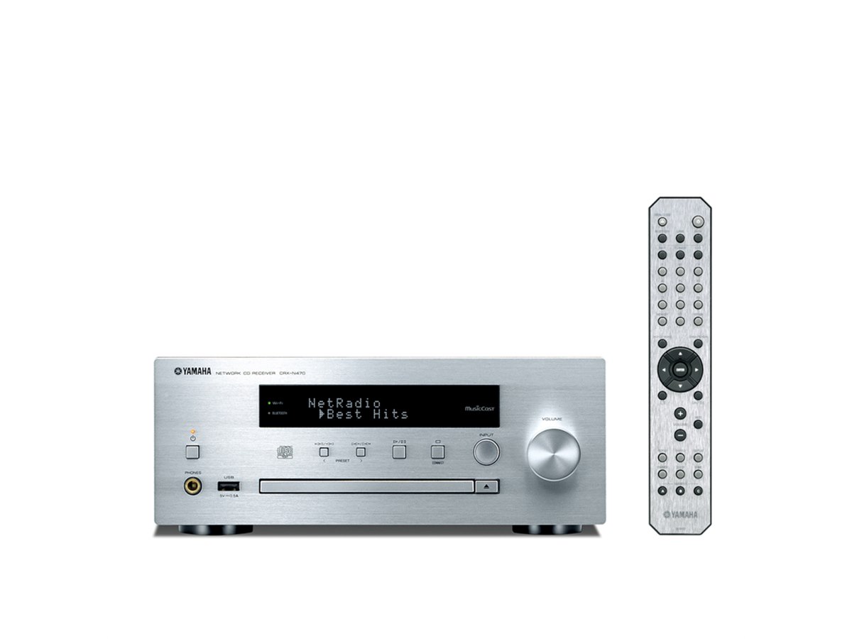ヤマハ、MusicCast対応のオールインワンCDレシーバー「CRX-N470