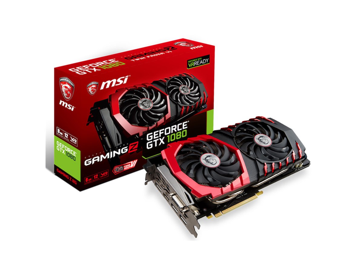 MSI、オーバークロック性能を追究した「GeForce GTX 1080 GAMING Z 8G