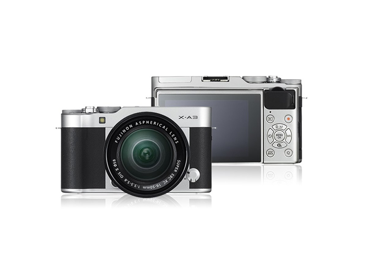 富士フイルム、クラシカルデザインのミラーレス一眼「FUJIFILM X-A3」 - 価格.com